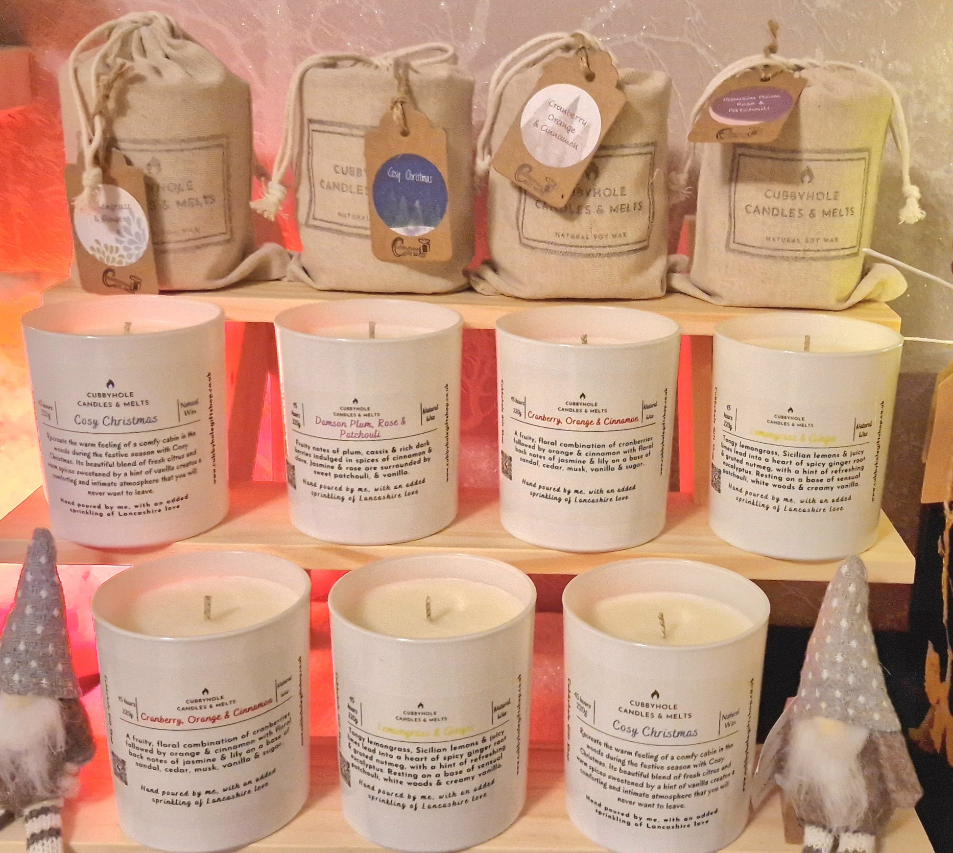 Cosy Christmas Wax Candle image 1