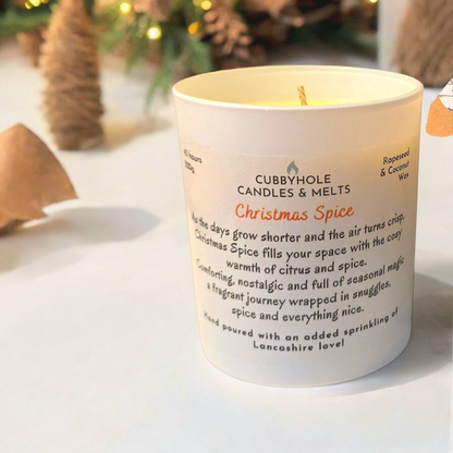 Christmas Spice Natural Wax Candle
