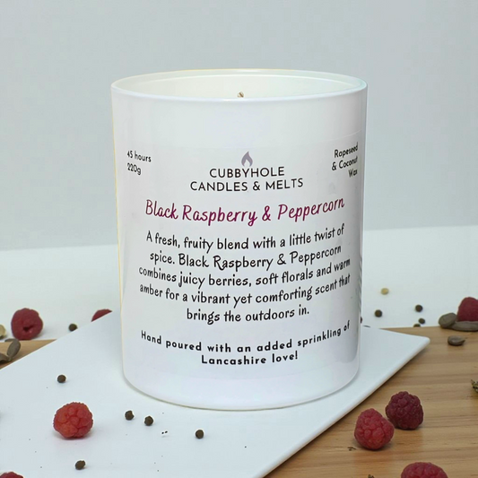 Black Raspberry & Peppercorn Candle