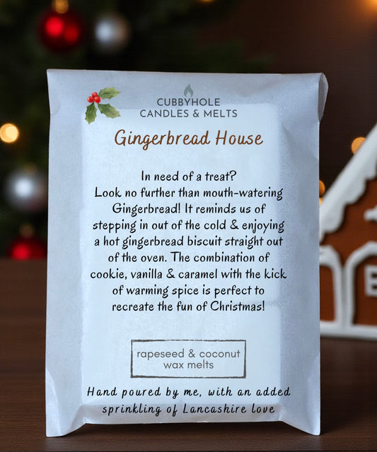 Gingerbread House Wax Melts